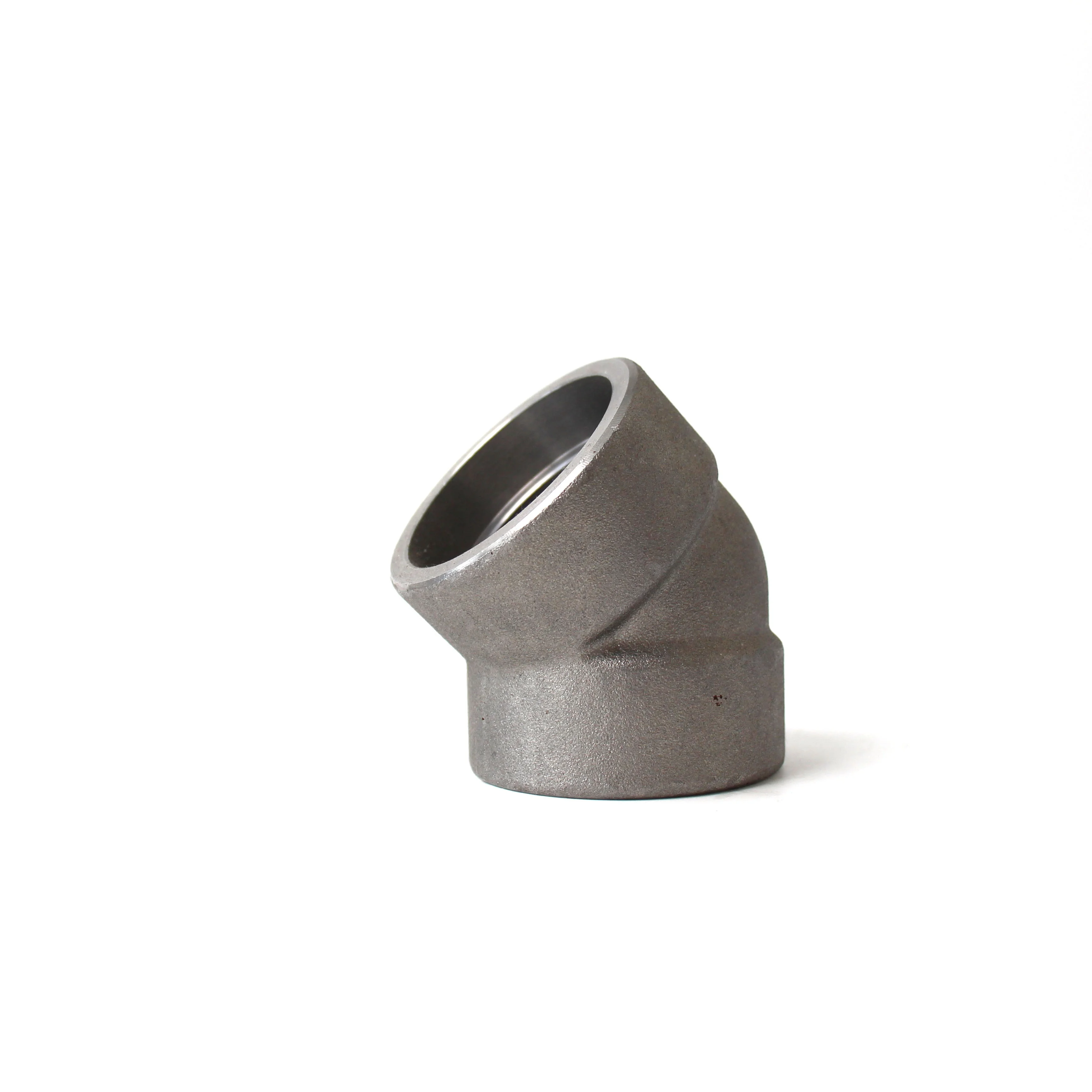 A105 Forged High Pressure Steel Pipe Fittings sw elbow 45 degree socket welded elbow