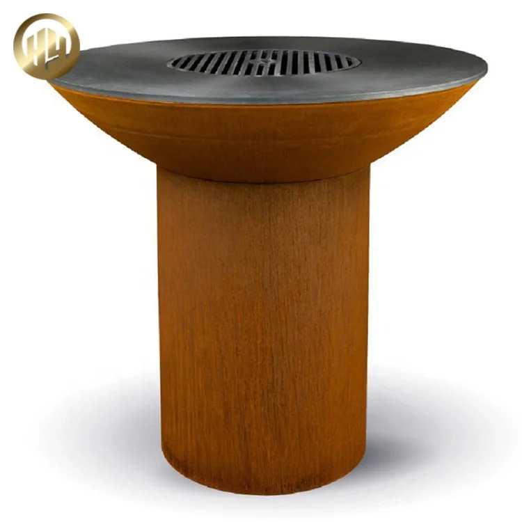outdoor fire pit modern braziers for sale corten steel fire pit fire bowl