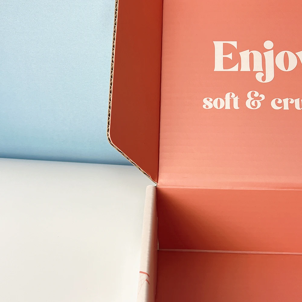 Custom Design Logo Food Grade Printing Recyclable Foldable Cake Food Cookie Bread Pastry Donut Macaron Paper Packaging Boxes