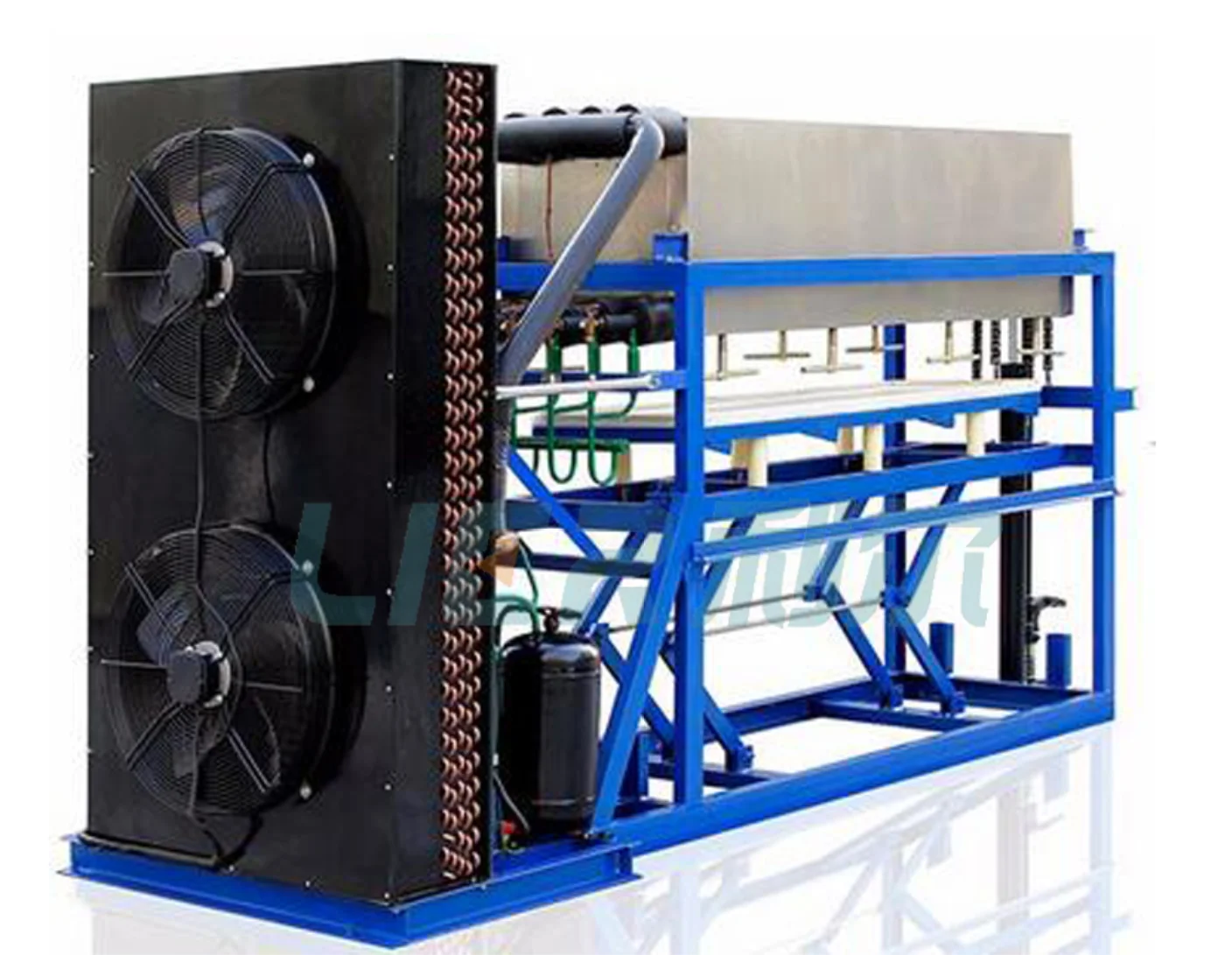 2ton/24hr Big clear block ice making machine for south Africa