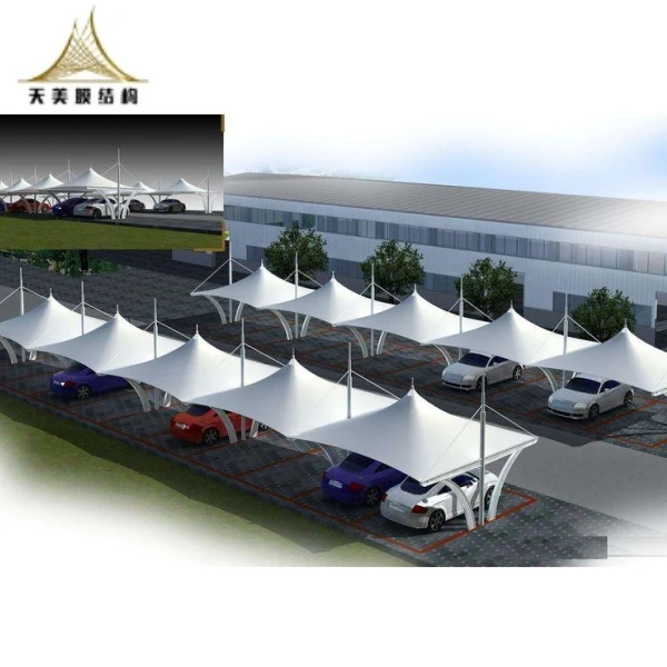 2025 New Design Architecture Tennis  Sport Court Tent Waterproof Structure Material Membrane Roof for Stadium Playground