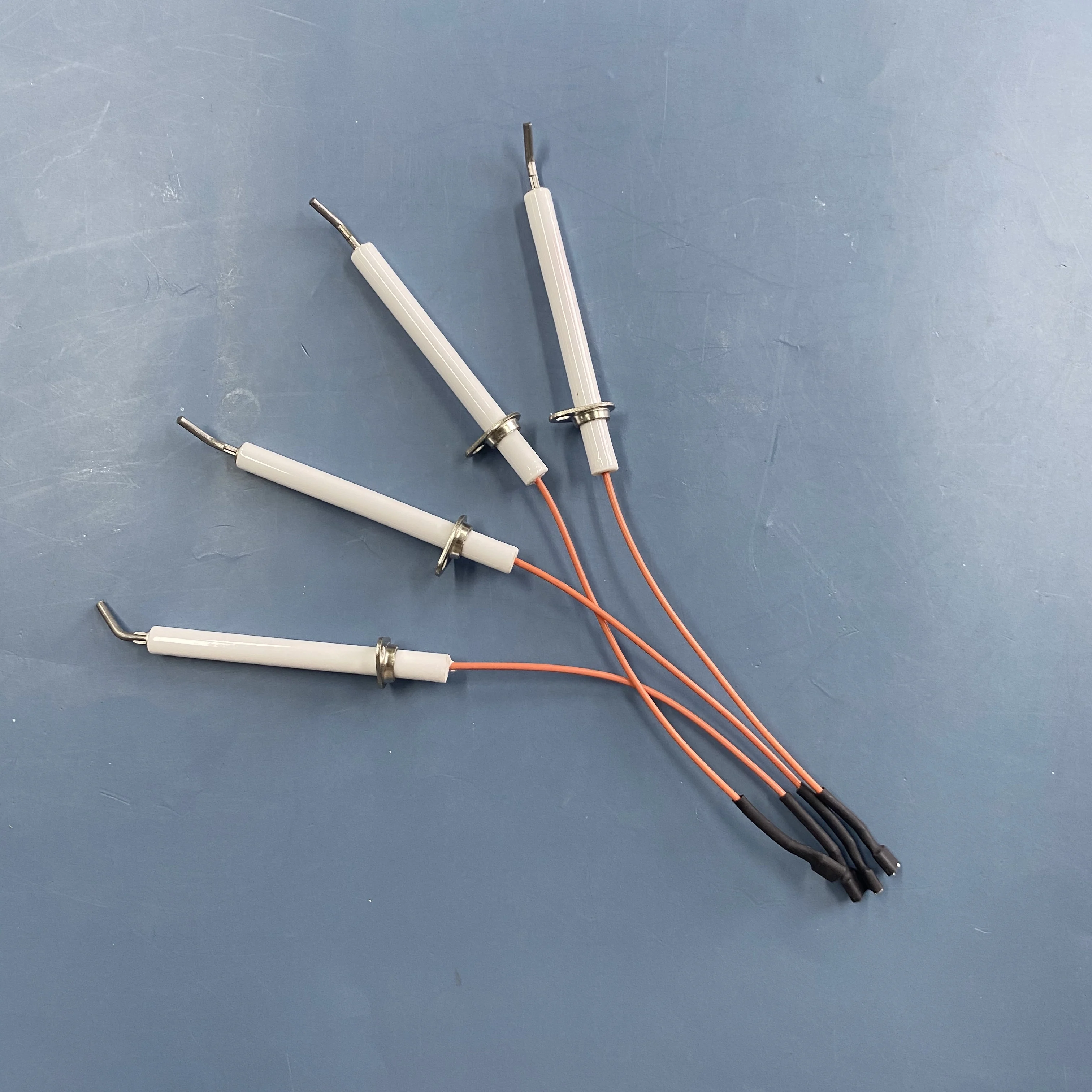 Orange Cable Ceramic Spark Ignition electrode with terminal