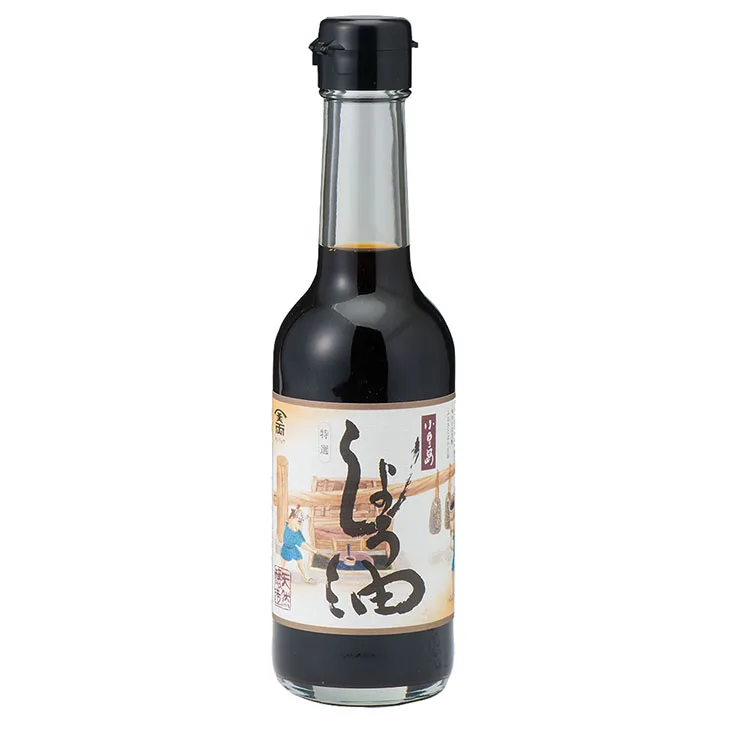 Over a long period premium quality dark superior light soy souce