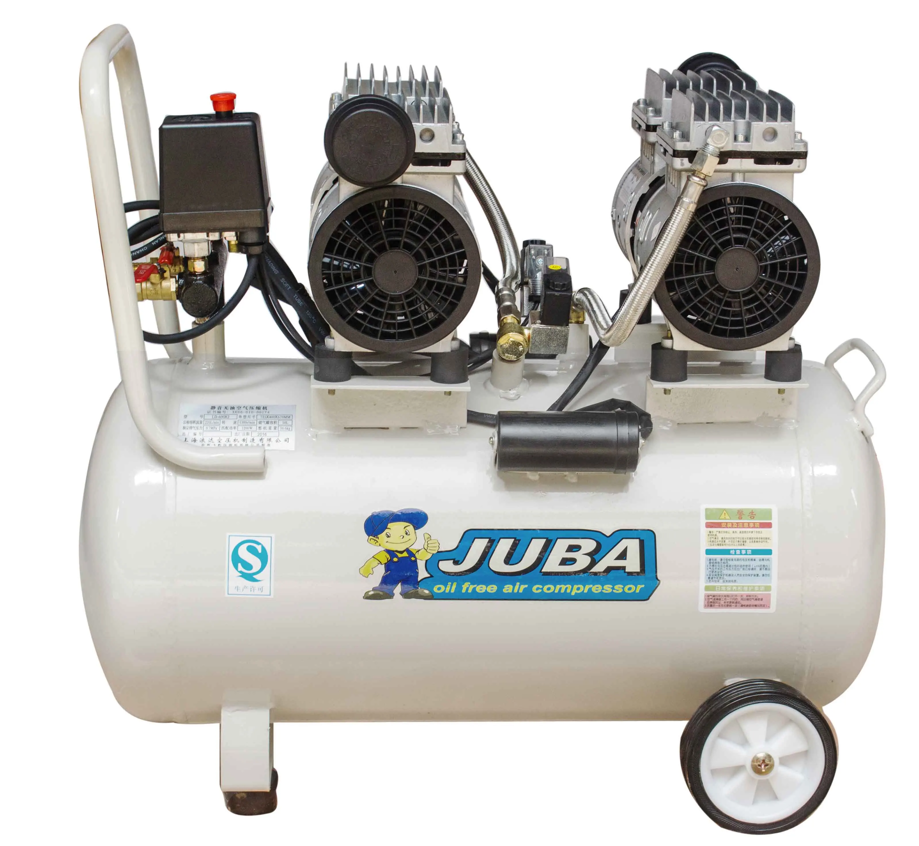 Professional Silent Portable Oil Free Multiple Models Medical Dental Air Compressor