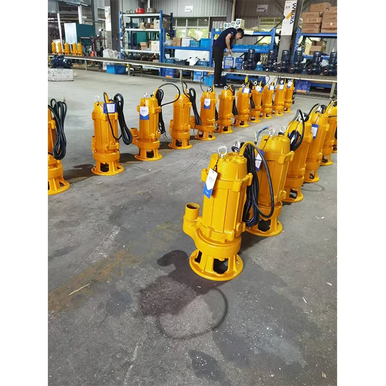 WQD farm sewage submersible pump cast iron housing water pump