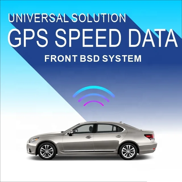 OE Grade Universal Car Front Parking Sensor 4 sensors with GPS Speed Sensor Car Reversing Aid