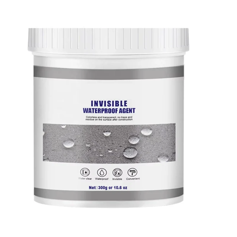 ChongYan Invisible Waterproofing Brickwork Invisible Waterproofing Coating Waterproofing Materials Wall Paint 300g or 10.6oz