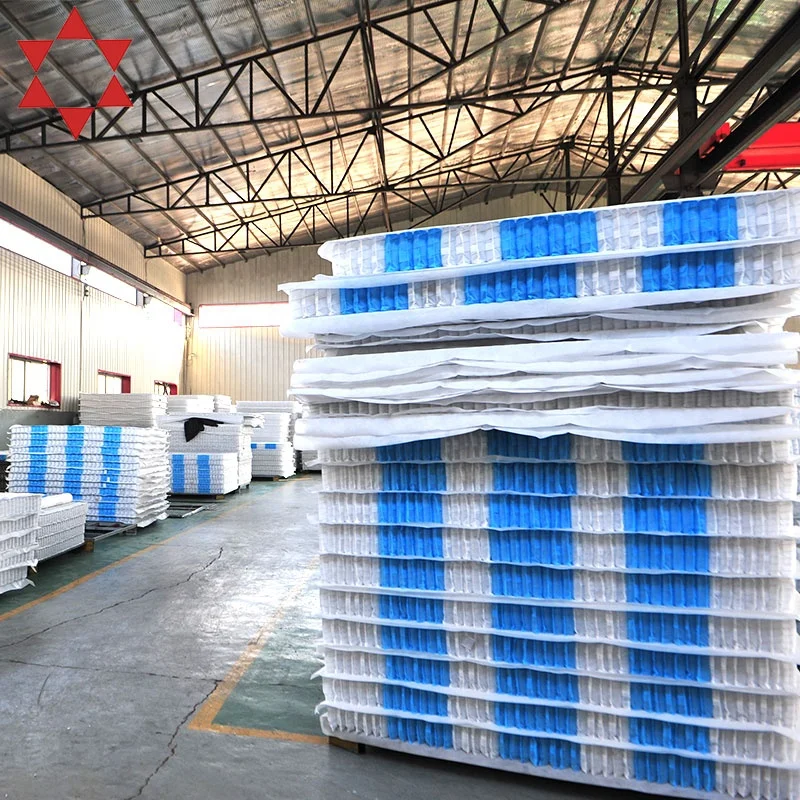 5 Zone Pocket Coil Latex Spring Memory Foam Mattress With Box Wholesale Colchon Pocket Coil Spring Mattress