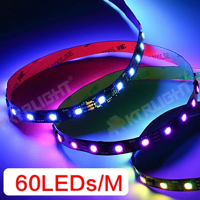 KTRLIGHT 5050 RGB WS2811 12v Addressable Horse Running LED Strip 5050 60led/m 300led RGB SMD Led Strip Light