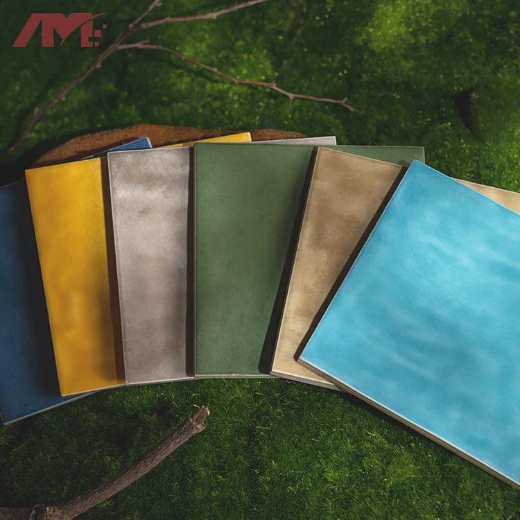 Foshan Factory Moroccan Honed Bathroom Kitchen Wall Decor Uneven Non Slip Porcelain Tiles Mosaic