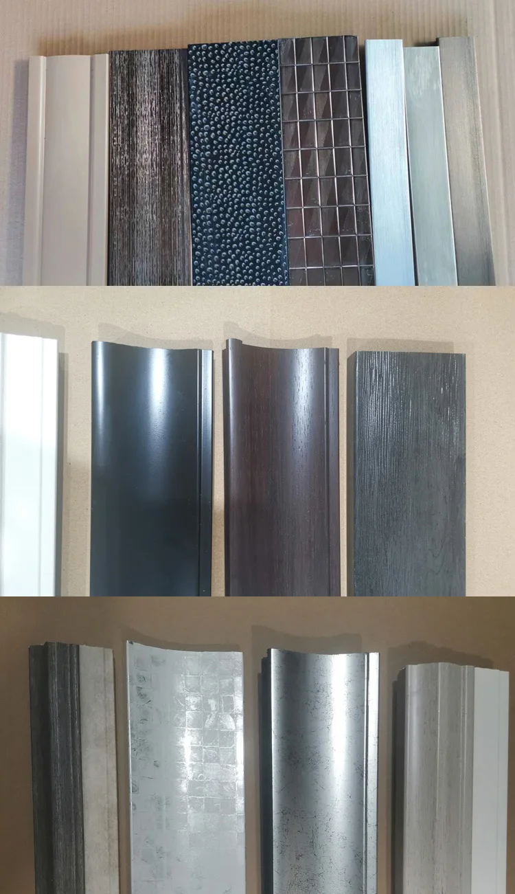 2022 New arrivals shabby chic vintage decorative mirrors luxury design with PS plastic frame