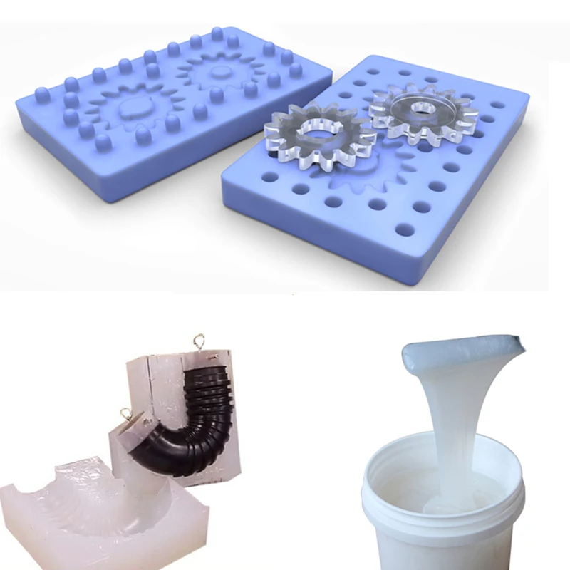 
100% Safe RTV Silicone Rubber Mold Making rtv 2 liquid silicone rubber 