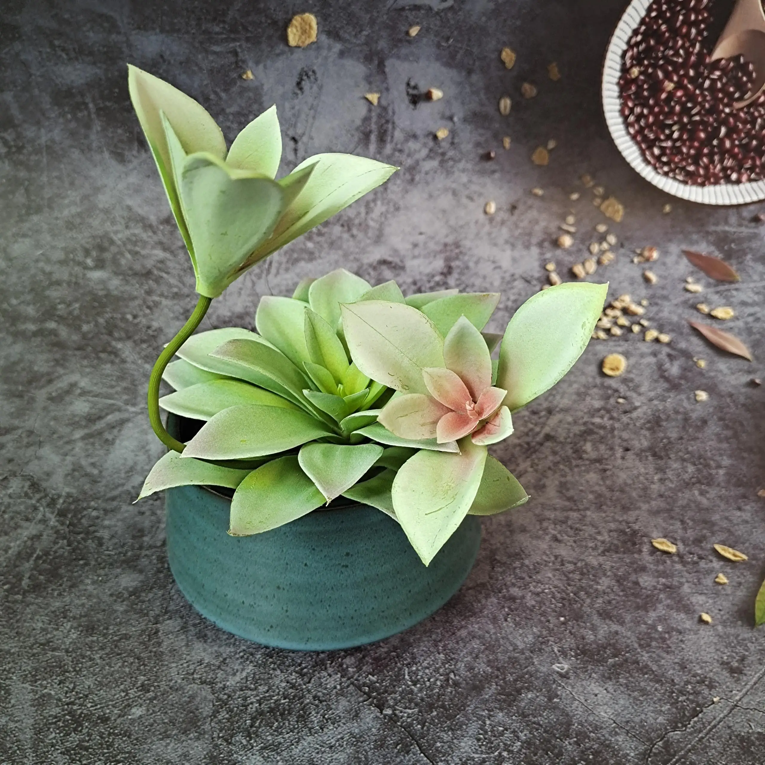 Почти натуральное растение Agave, суккуленты для ландшафта, декоративное домашнее садовое украшение, свадебные акценты