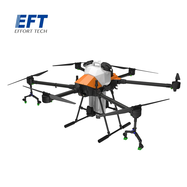 EFT new G616 6 axis 16L 16kg agricultural spray drone frame kit K3A PRO T12 H12 VD32 Spray System X8 Power System