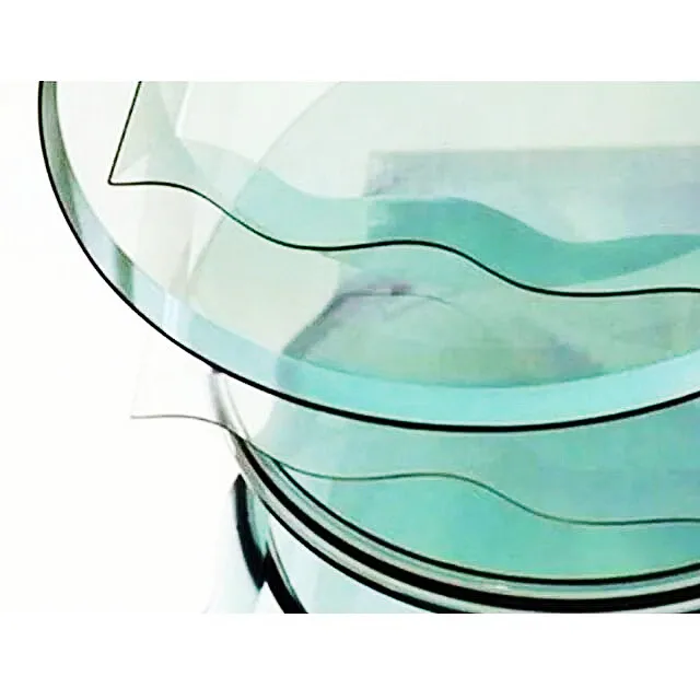 High Loading Capacity Clear Toughened Glass Round Tempered Inner Door/Outdoor Table Tops Replacement Glass