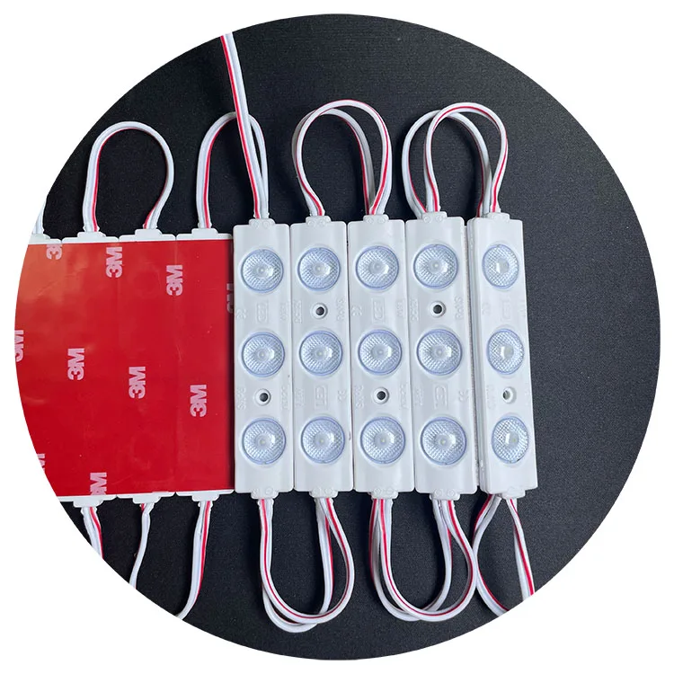 86x18 big size  3chip 160 bean angle lens white 6000k 12000k DC12V 1.8W module led for Channel letter light