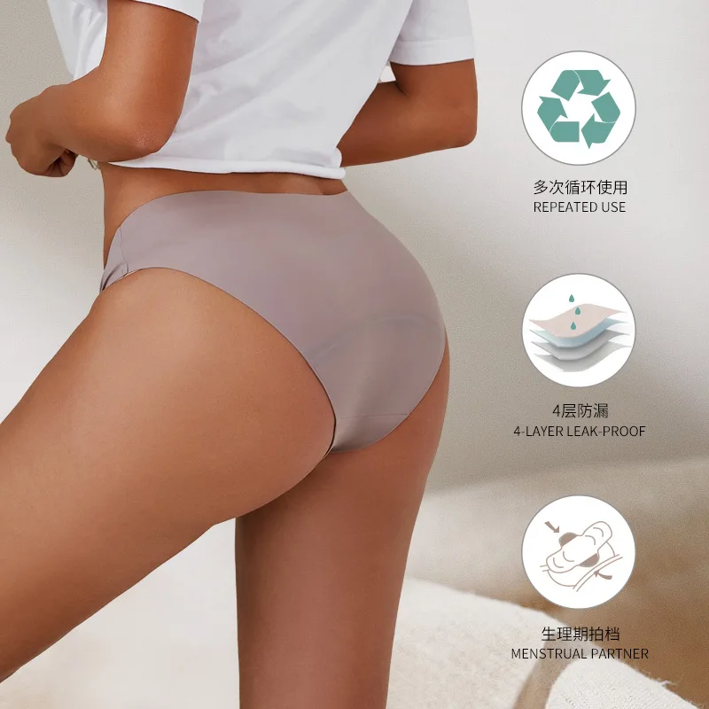 Wholesale Menstruation Period 4 Layers Panties Plus Size Period Panties For Woman