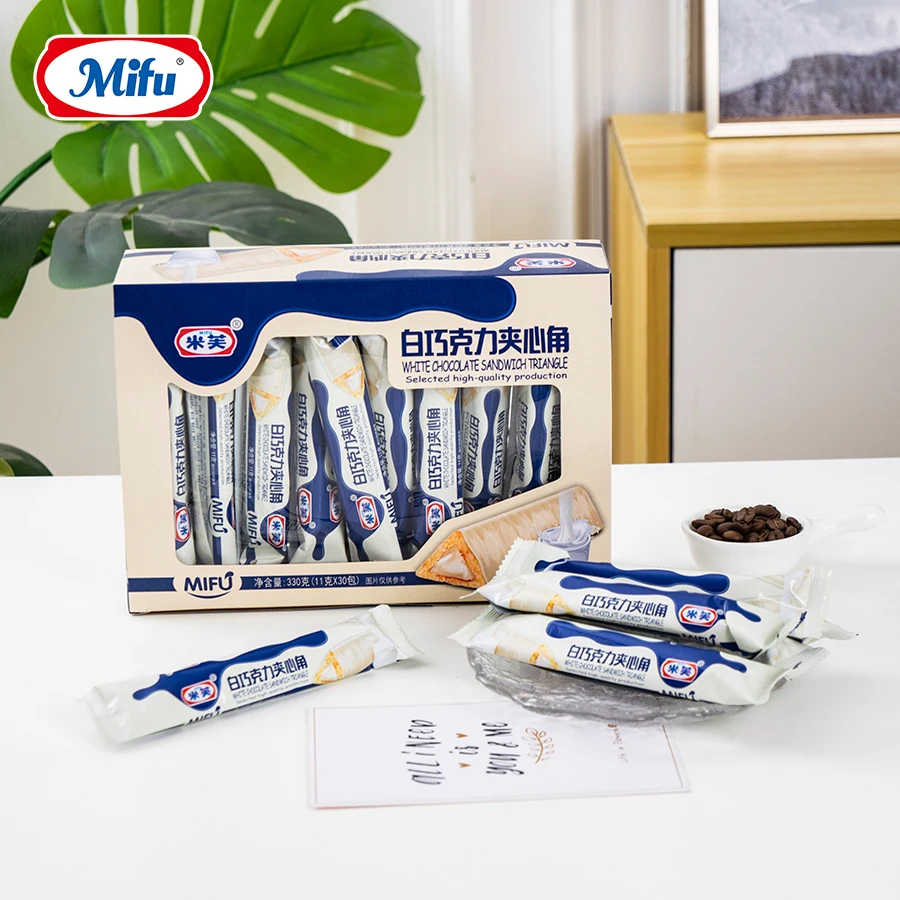 OEM Biscuits Manufacturers Made Sweet Sandwich Cookies Chocolate Bar with good taste