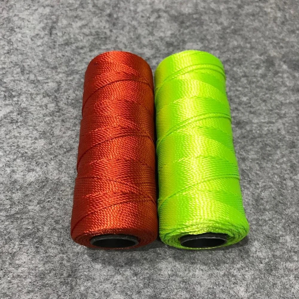 18 # Строительная леска Mason twine кирпичная нейлоновая оплетка неоновый шнур с флуоресцентным