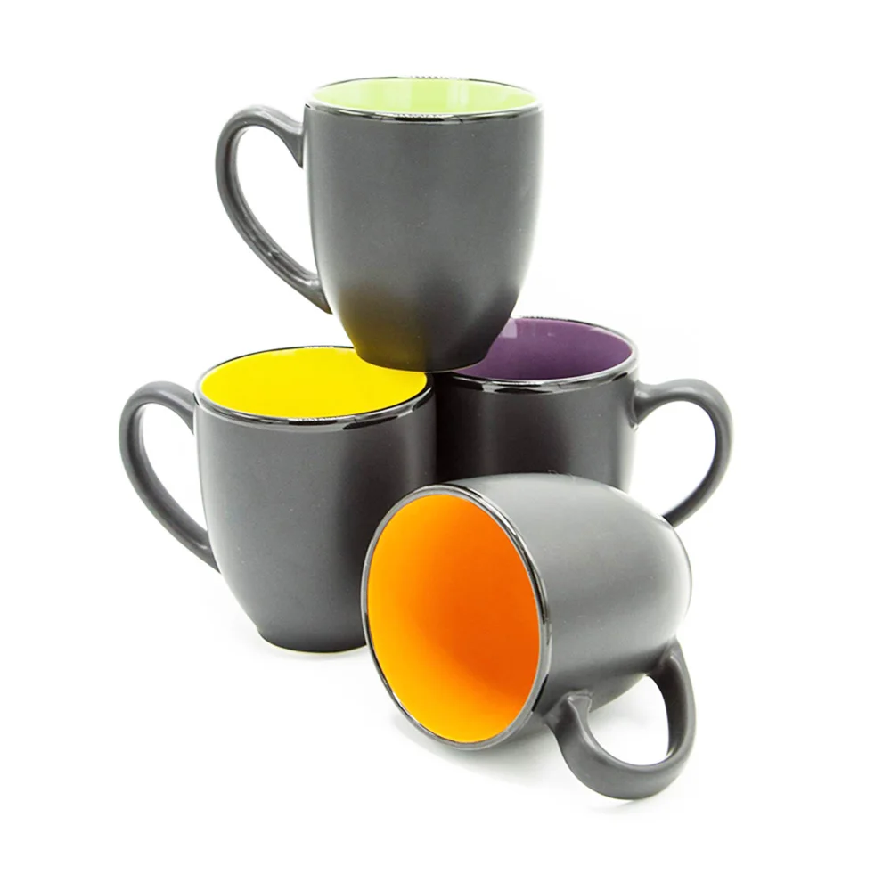 TAOXIN 2022 New listing eco-friendly ceramic material coffee mugs with chalk drawing