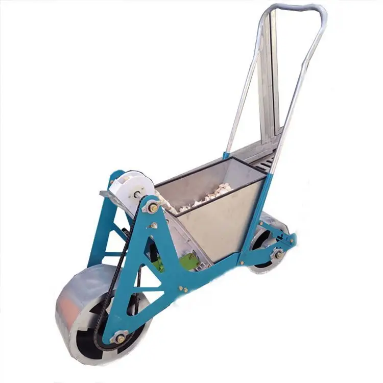 Фермеры использовали высокоэффективный сеялка семян чеснока