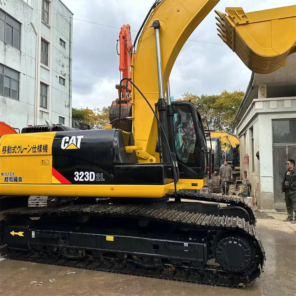 Caterpillar 323 gc 323DL 323D2L 323GC 323D экскаватор гусеница б/у 320 Экскаватор 20 тонн на продажу хорошее качество 320D2L