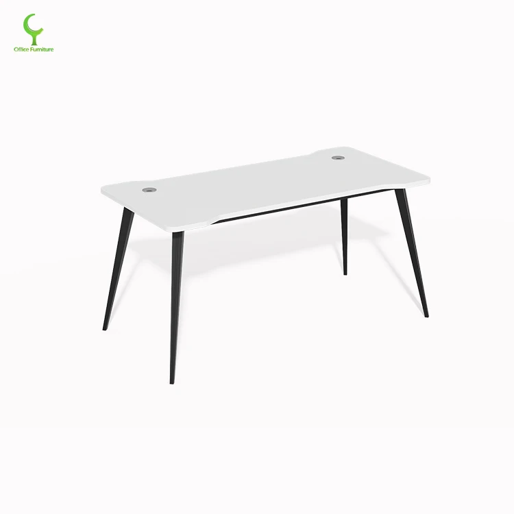 Дешевый пользовательский оптом Легко собранный разноцветный дополнительный компьютерный стол для спальни ПК игровой стол