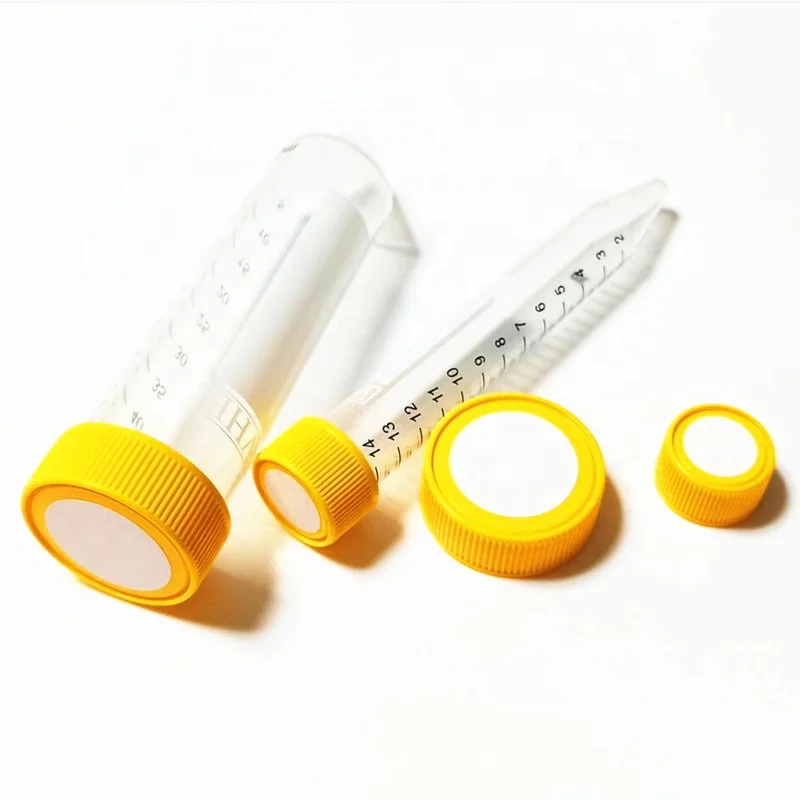 15ml 50ml conical bottom medical grade sterilized centrifuge tube