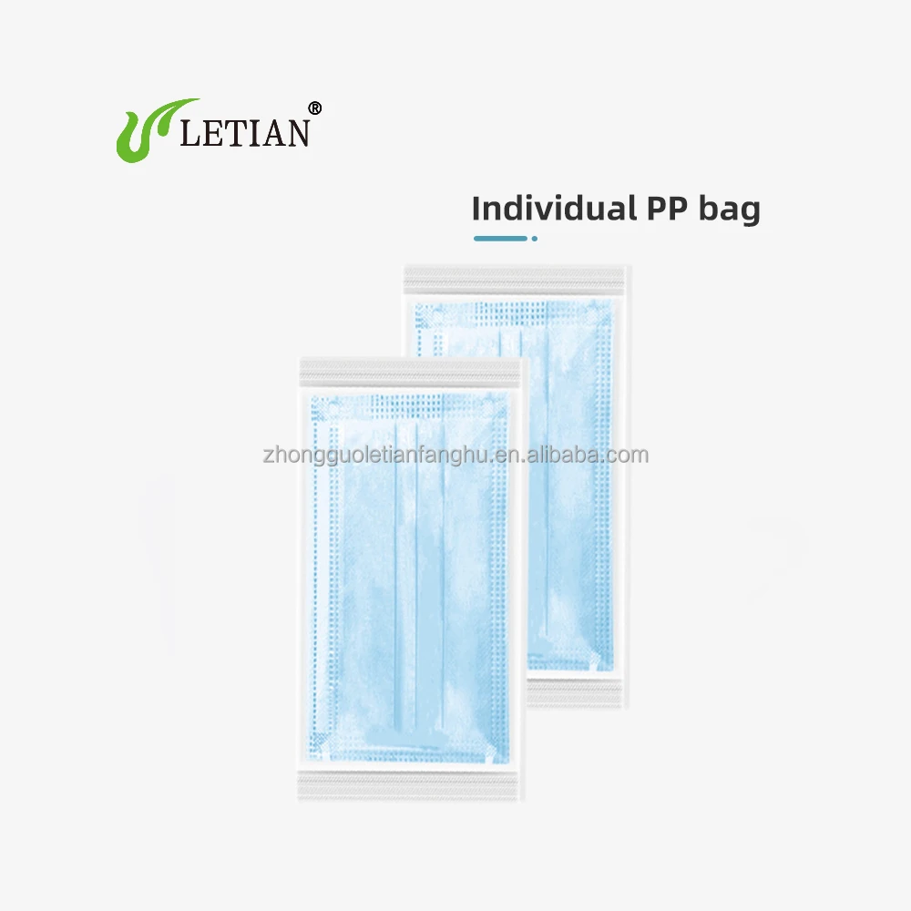 Letian Type IIR Protective mascarilla n95 3ply Disposable  facemask Medical surgical masks medical  masks