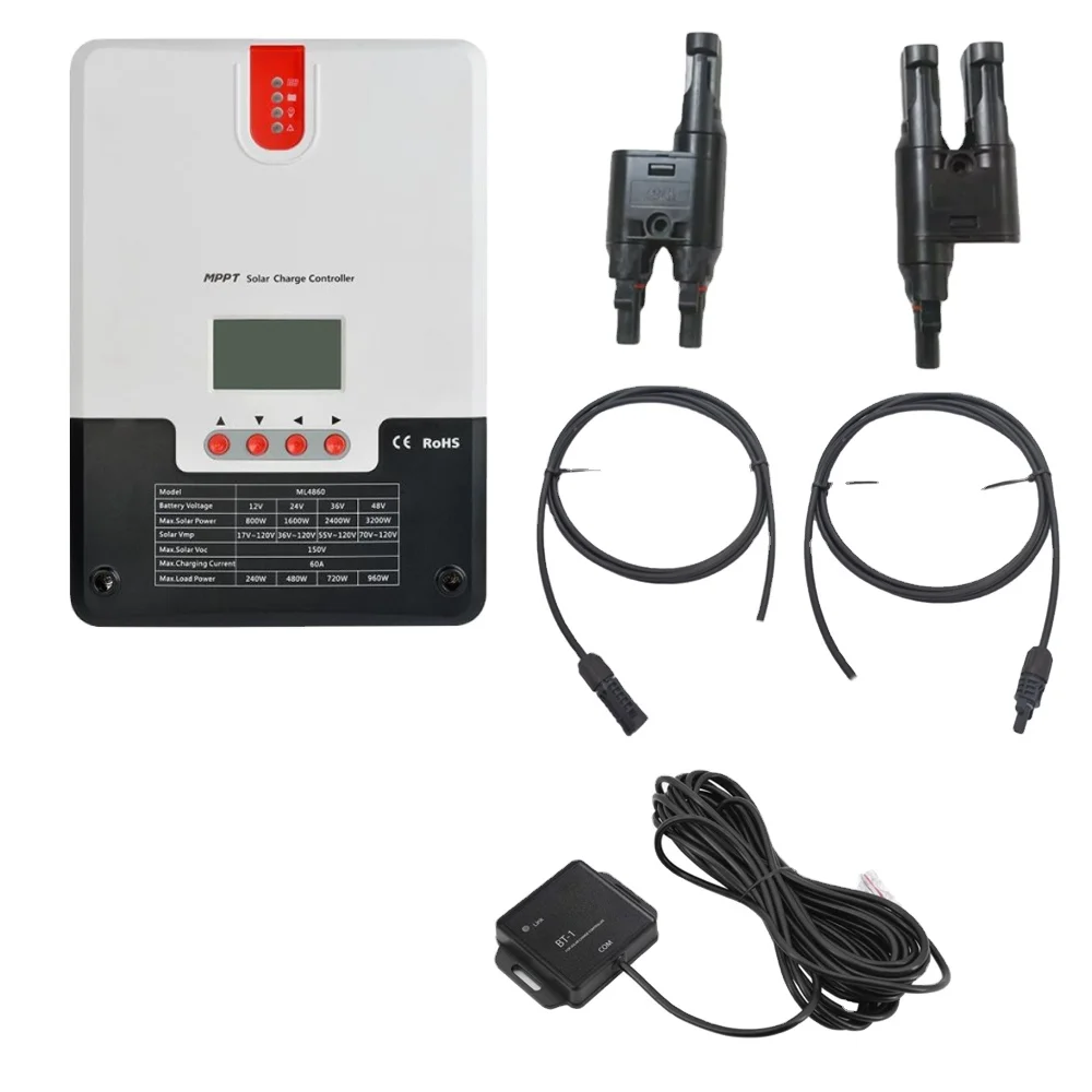 MPPT RV ML2430 контроллер 12V/24Vsrne 12v 24v mppt напряжение солнечного заряда
