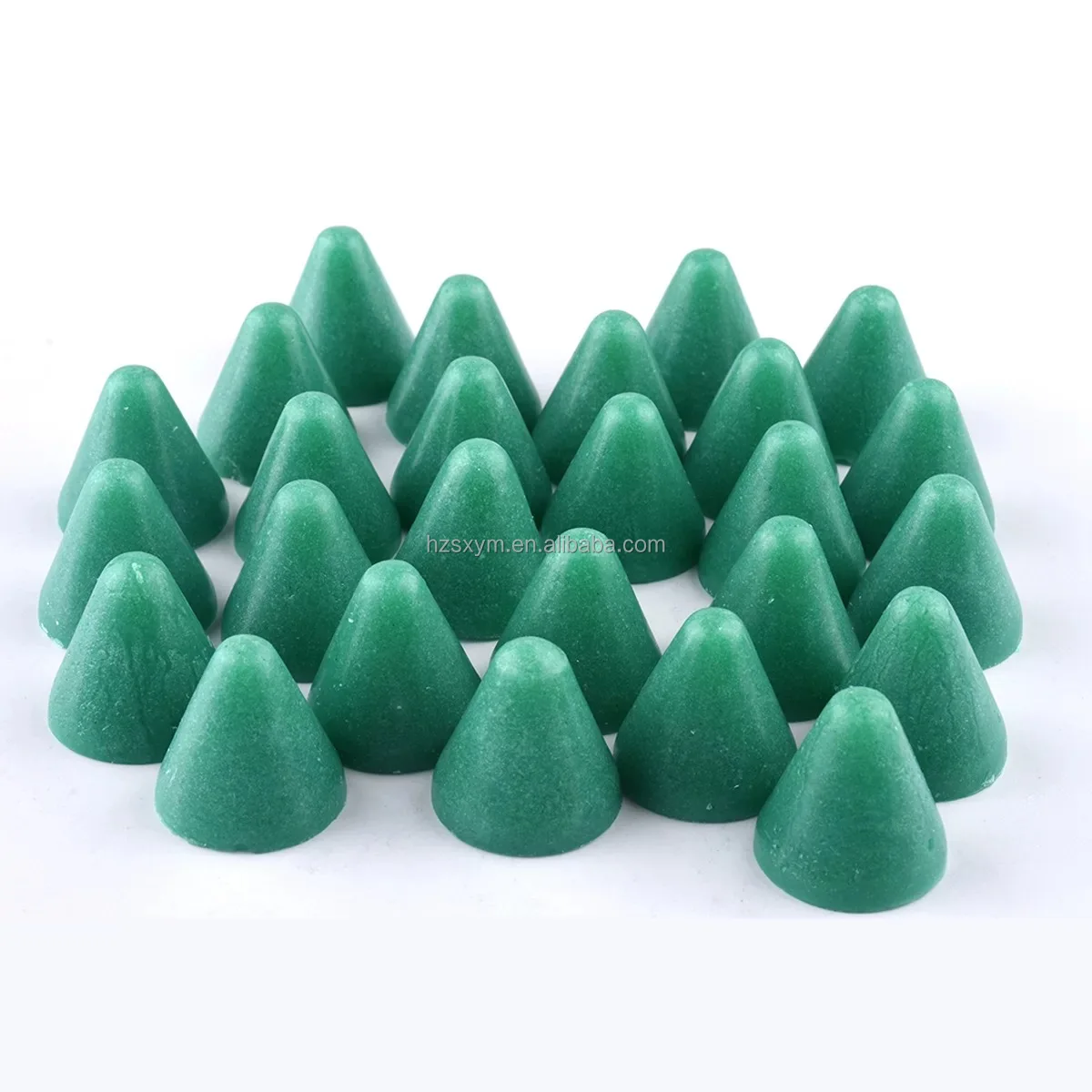 Huzhou factory Jade jewelry polishing media plastic  tumbling media for finishing machine