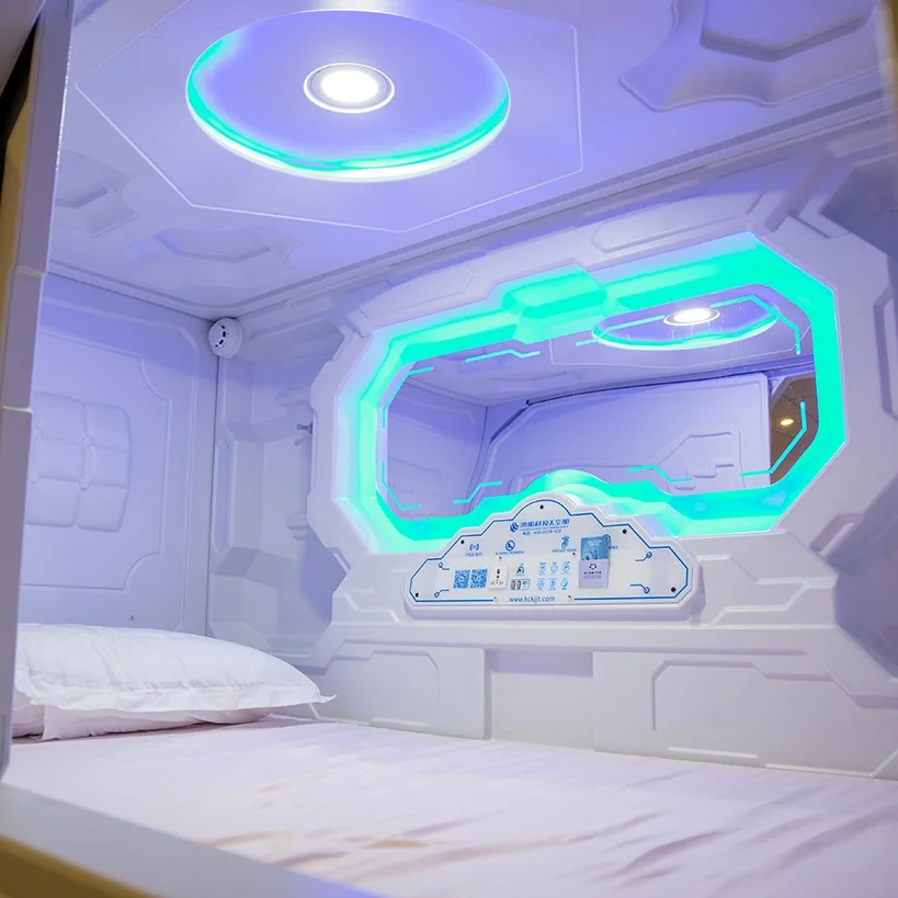 V2 Grad огнестойкая капсула, гостиничные капсулы, гостиничные кровати, Капсульная кровать для сна