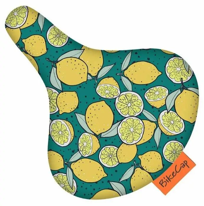 Custom Logo Print Waterproof Rain Polyester PVC Seamless Bicycle Bike Saddle Cushion Seat Cover