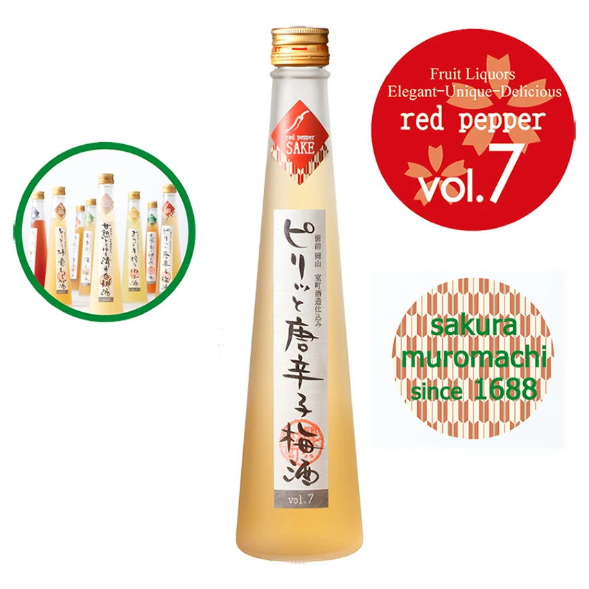 
Beverage customized unique flavor liqueurs Japan fruit alcohol drink wine  (1600124665006)
