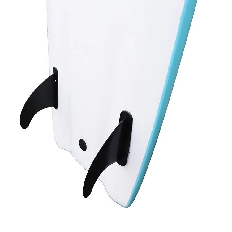 China wholesale blank oem eps fiberglass  shortboard epoxy foam softtop surfboard