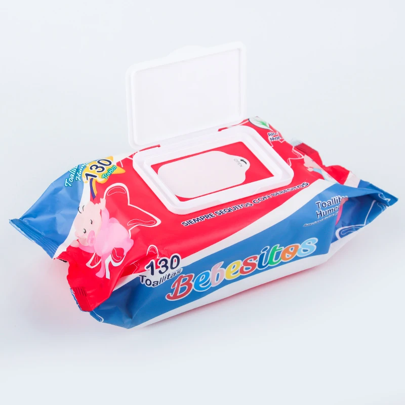 80pcs100pcs130pcs baby children 100% Purfied Water Natural clean wipes