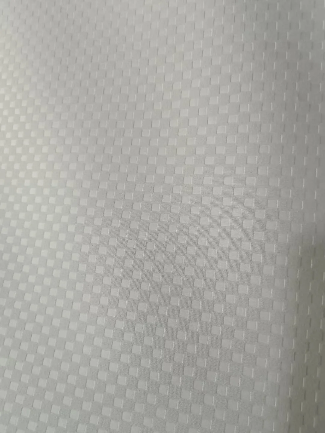 2024 toyobo fabric 100% polyester brushed pd embossed white color with stripe 90GSM hotel bed sheet fabric