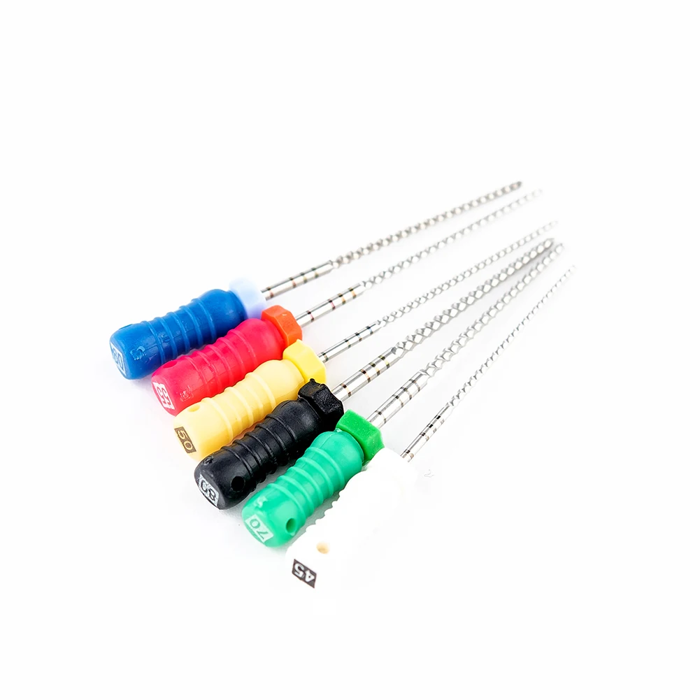 Easyinsmile 6 pcs endo files endodontic instruments classification for Root Canal Treatment in endodontic