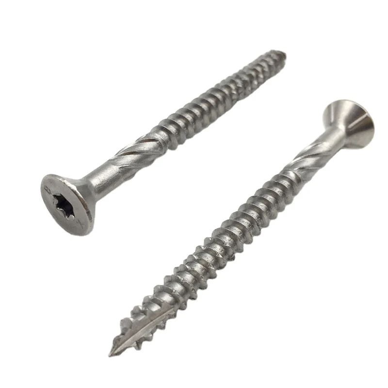 Винты для настила под дерево Torx/Star Drive из нержавеющей стали 304 316 типа