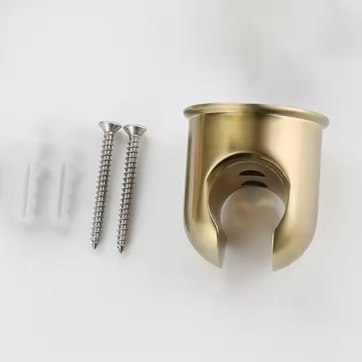 Luxury Brushed gold Wall mounted 304 Stainless Steel Toilet Bidet Sprayer Set Shattaf Muslim Shower Bidet Sprayer