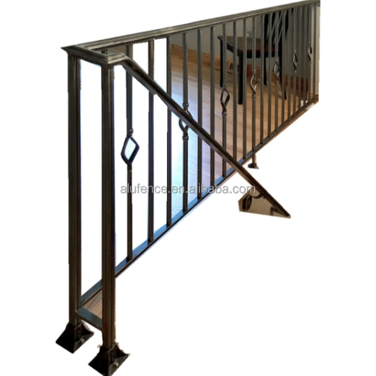 Popular Design Factory Supply Waterproof Aluminum Frame Guardrail for Balcony Stair