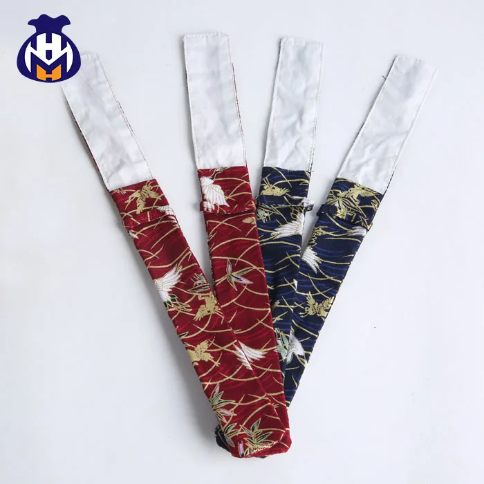 wholesale small custom gift cotton muslin silk cloth Button Closure chopstick bag