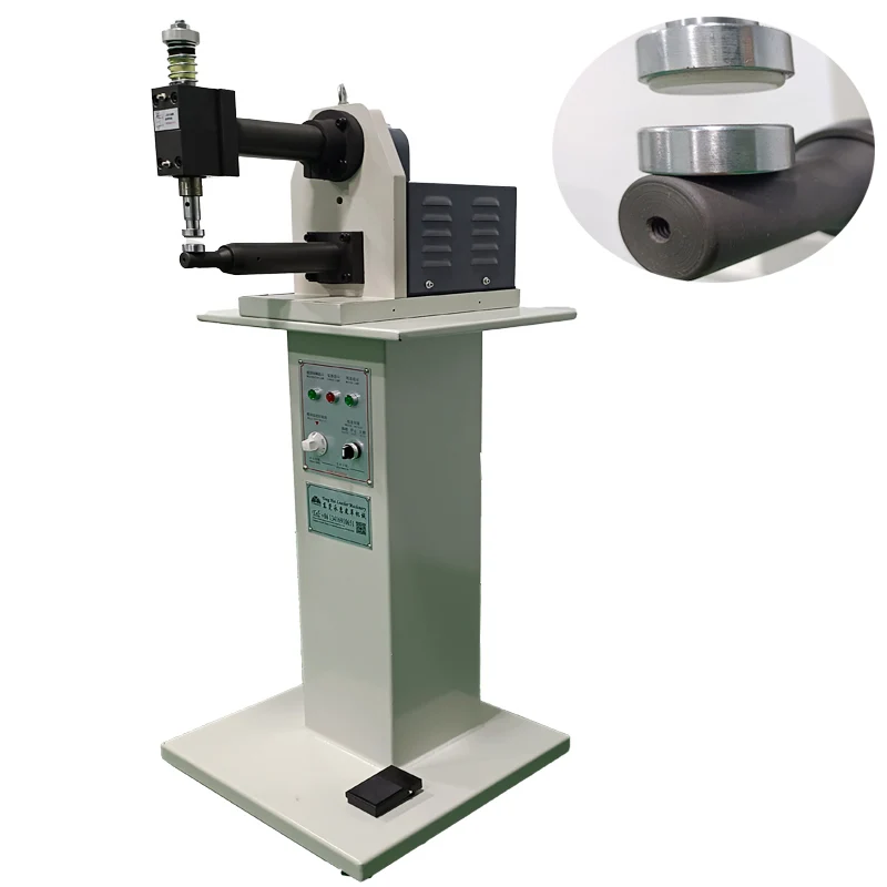 Industrial High Speed Shoes Upper Making Hammer Flattening Machine Leather Planishing Pounding Machine