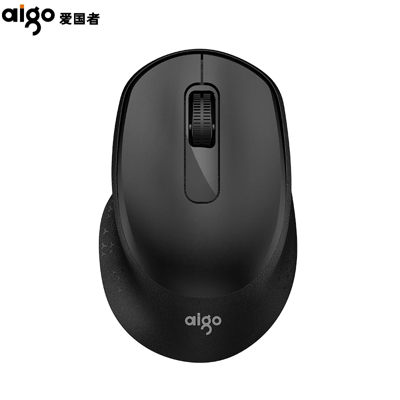 Aigo M32 Cute Ergonomic Design Business Plus Mute Rechargeable  Wireless 2.4G Mice for Office Silent USE Laptop Mouse