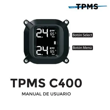 C400 Motorcycle Tire Pressure Monitor Electric Motorcycle Tire Pressure Monitoring TPMS