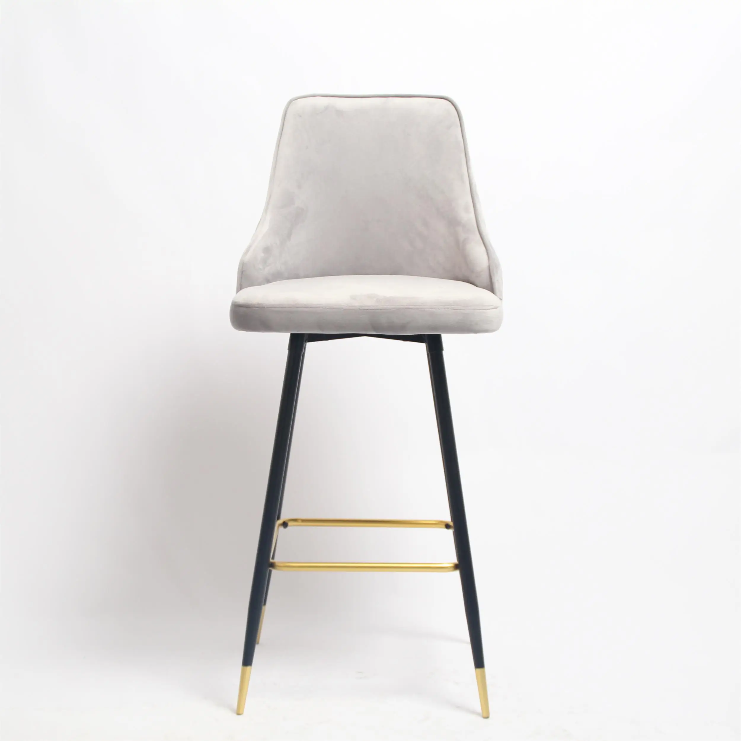 Популярные товары, роскошный барный стул, армейский фланелевый металлический стул со спинкой