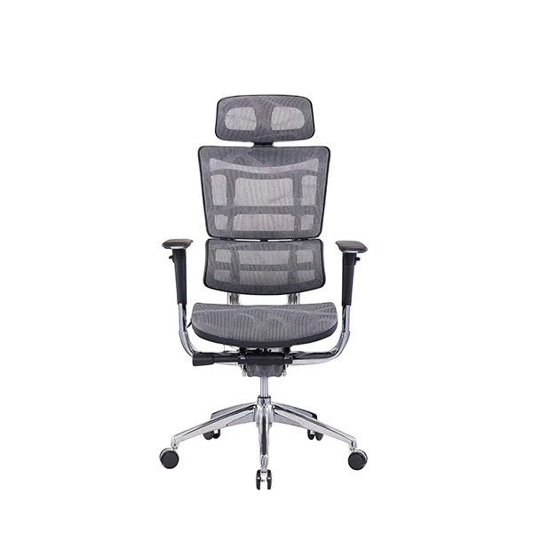 New High Back Ergonomic Mesh Office Chair Adjustable Armrest seat sliding function