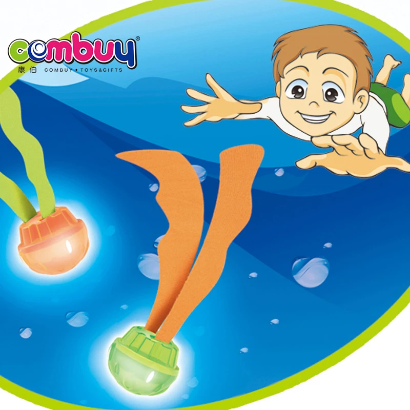 Light electric colored catch balls kids play diving game toys