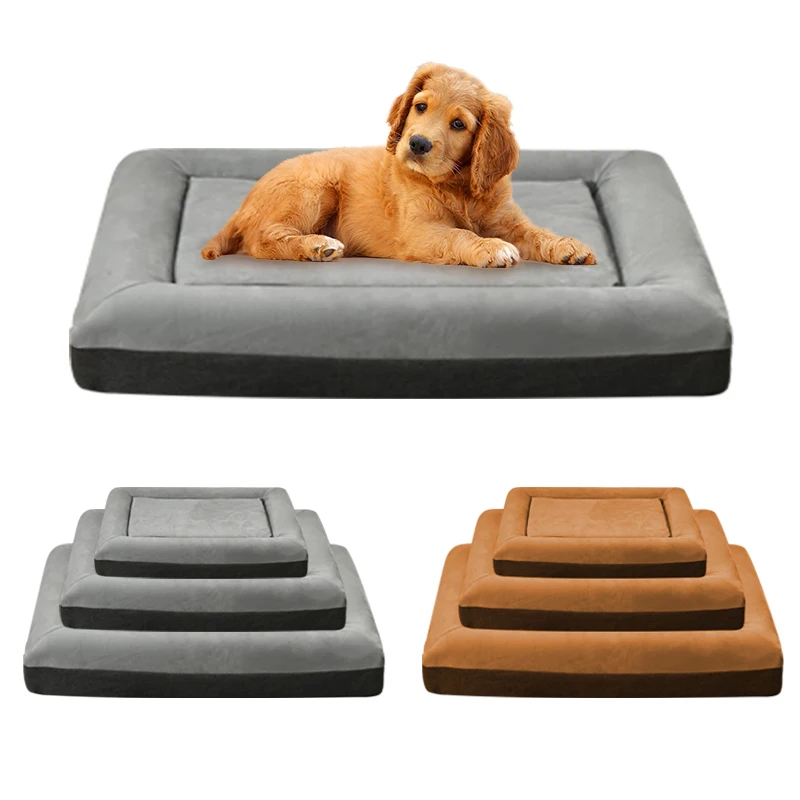 Large Washable Orthopedic Memory Foam Dog Pet Bed Mattress with Oxford Fabric