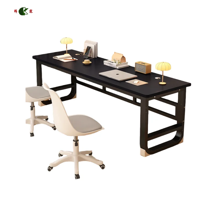 Modern minimalist high-quality desktop bedroom office desk rectangular double student home computer desk